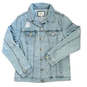 Stylish Light Blue Kids Denim Jacket